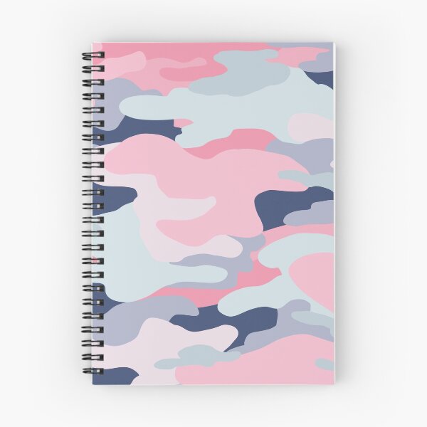 Aperçu de l'œuvre camouflage rose et bleu créée et vendue par Floatingtho.