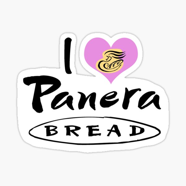 I Love Panera Bread Sticker