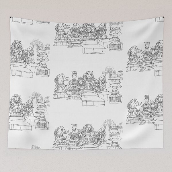 Item preview, The Court of Hearts,  Adventures in Wonderland, TeresaTown at Redbubble, 2020 designed and sold by Mark Stansberry.