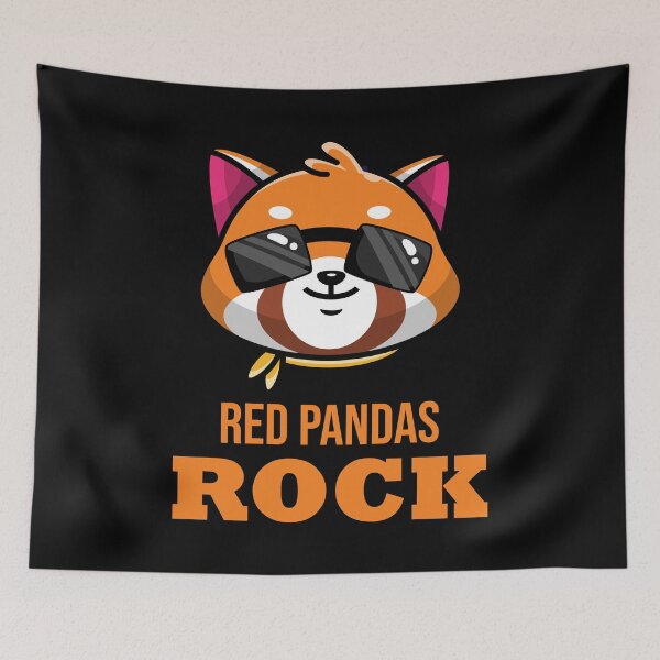 Item preview, Red Pandas Rock designed and sold by Cute  Pawz.