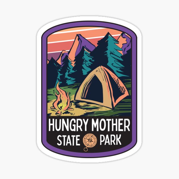 Item preview, Hungry Mother State Park Virginia VA Camping Camp Fire designed and sold by palmettodigital.