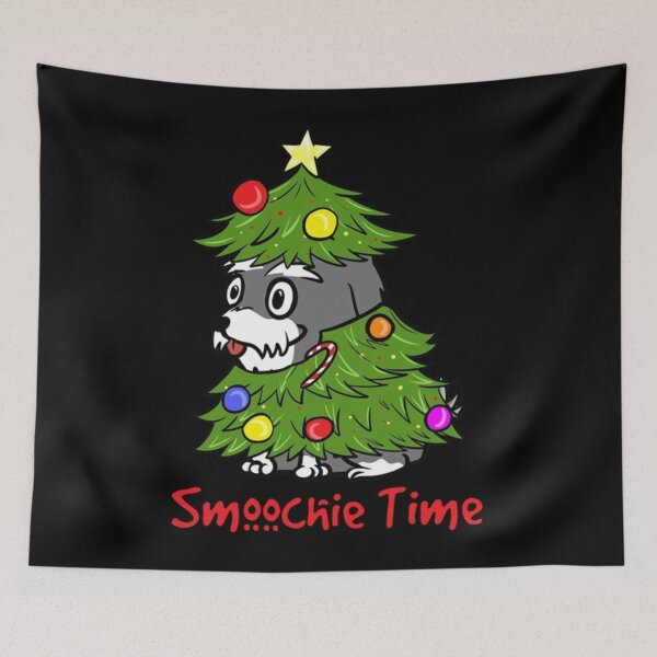 Item preview, Schnauzers árbol de navidad designed and sold by DanielEmberson.