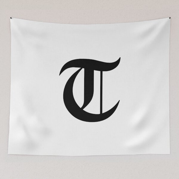 Item preview, T – Old English Initial Black Letter T designed and sold by Typeglyphs.