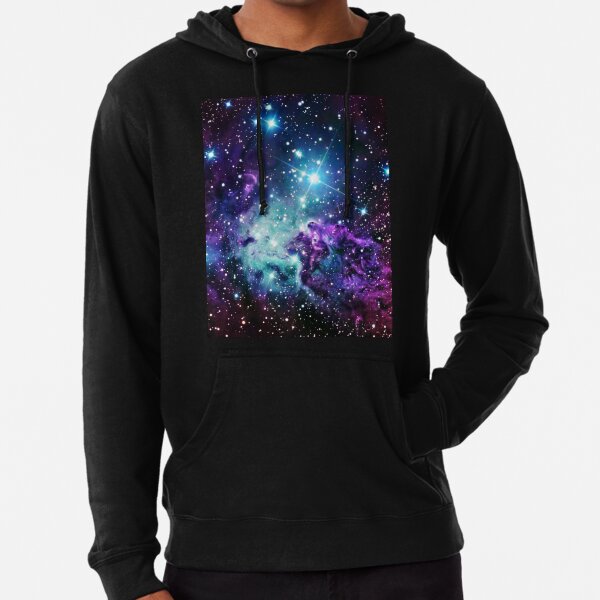 Colourful nebula unisex hoodie best sale