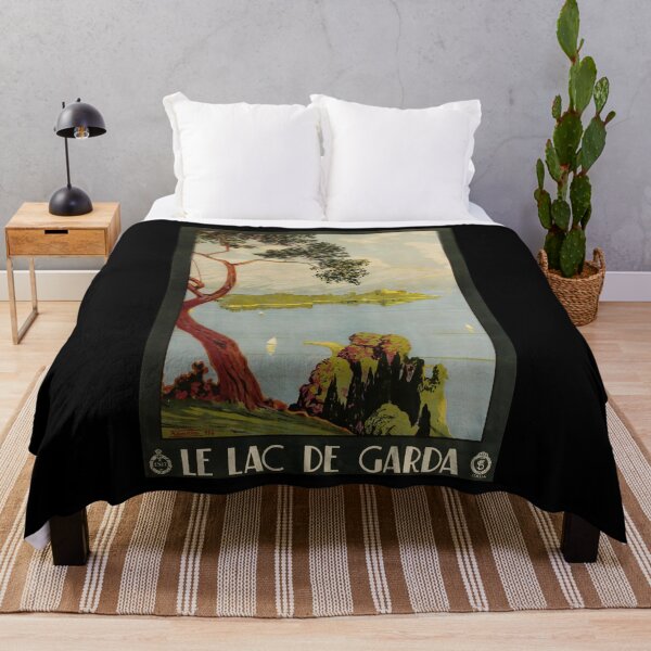 Artikelvorschau, retro Le Lac Garda entworfen und verkauft von CorasPosters.
