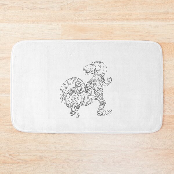 Item preview, The Happy Dinosaur Sticker,  TeresaTown at Redbubble, 2020 designed and sold by Mark Stansberry.