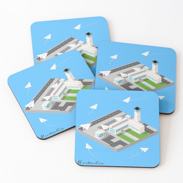 Item preview, Paper-Plane Airport designed and sold by Mustachio-Draws.