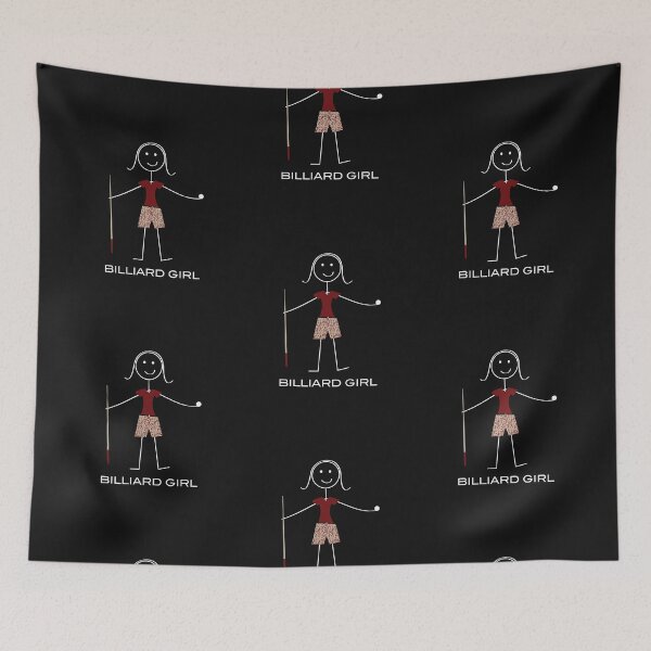Item preview, Funny Womens Pool Player designed and sold by whyitsme.