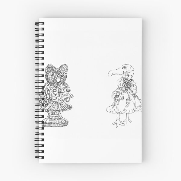 Item preview, The Owl and the Dodo Bird, AliceInWonderland,TeresaTown at Redbubble, 2020 designed and sold by Mark Stansberry.