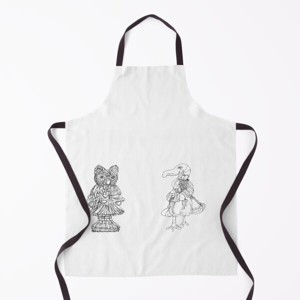 Item preview, The Owl and the Dodo Bird, AliceInWonderland,TeresaTown at Redbubble, 2020 designed and sold by Mark Stansberry.