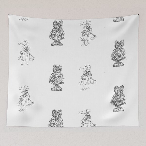 Item preview, The Owl and the Dodo Bird, AliceInWonderland,TeresaTown at Redbubble, 2020 designed and sold by Mark Stansberry.