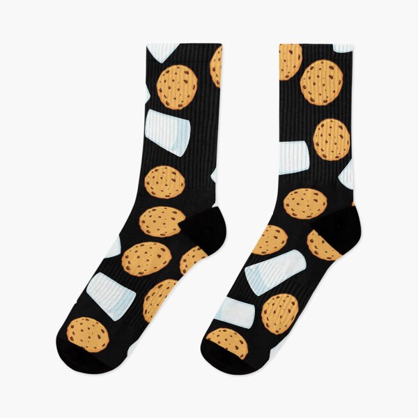 Item preview, Cookies and Milk Pattern designed and sold by TheInkElephant.