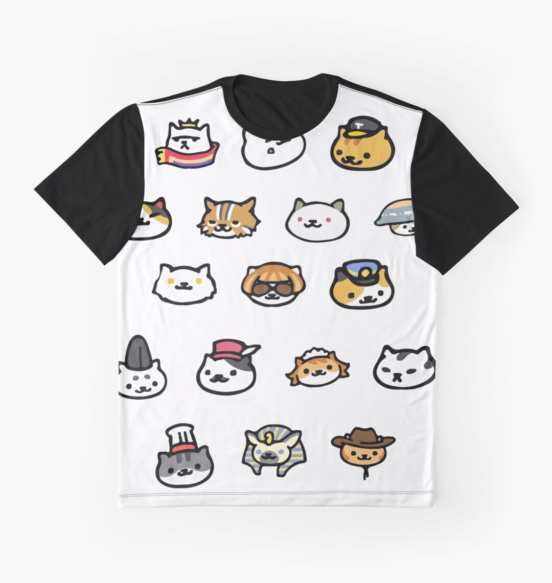 Neko Atsume Rare Cats!" Graphic T-Shirts by jjdough | Redbubble