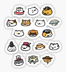 Neko Atsume Rare Cats! Sticker