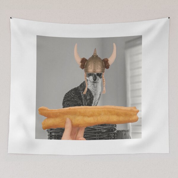 Item preview, Fried Dough Kittie designed and sold by ExploreTheBasic.
