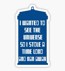 See the Universe Sticker