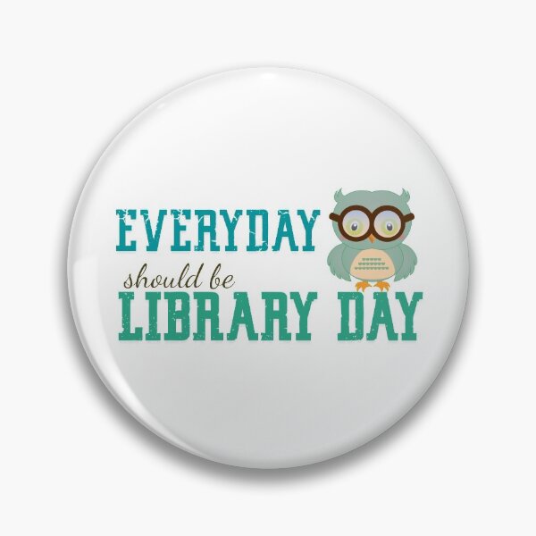 Item preview, EVERYDAY SHOULD BE LIBRARY DAY COLORFUL OWL designed and sold by Cr1sV.