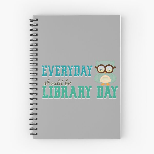 Item preview, EVERYDAY SHOULD BE LIBRARY DAY COLORFUL OWL designed and sold by Cr1sV.