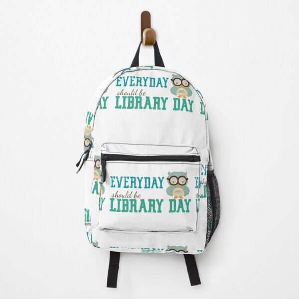Item preview, EVERYDAY SHOULD BE LIBRARY DAY COLORFUL OWL designed and sold by Cr1sV.