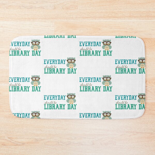 Item preview, EVERYDAY SHOULD BE LIBRARY DAY COLORFUL OWL designed and sold by Cr1sV.