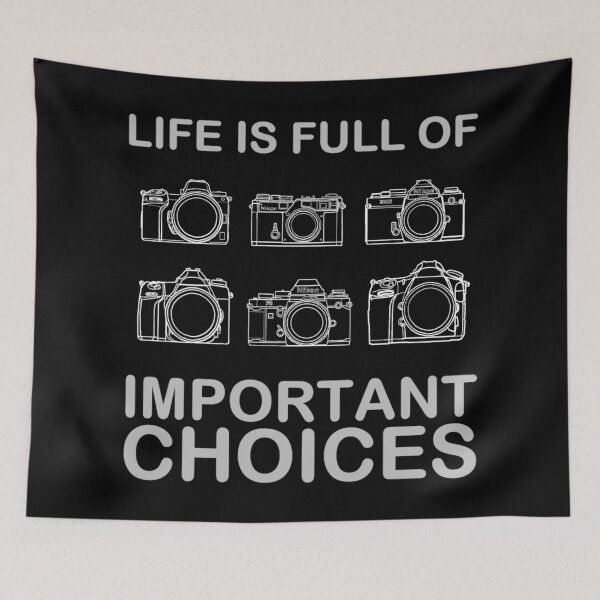 Item preview, Life is full of important choices designed and sold by aktiveaddict.