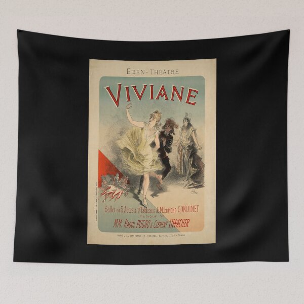 Item preview, retro viviane eden theatre designed and sold by CorasPosters.