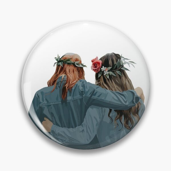 Item preview, Girls in Flower Crowns designed and sold by byalessiamariee.