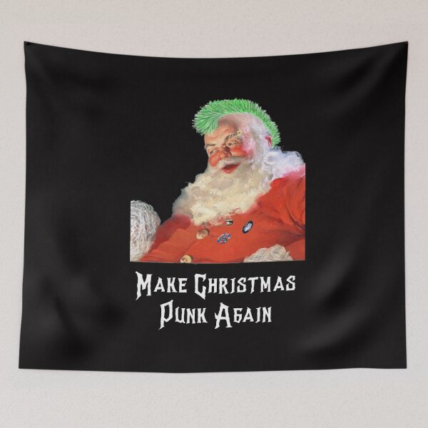 Item preview, Make Christmas punk again-punk Christmas-punk rock designed and sold by BamzArt.
