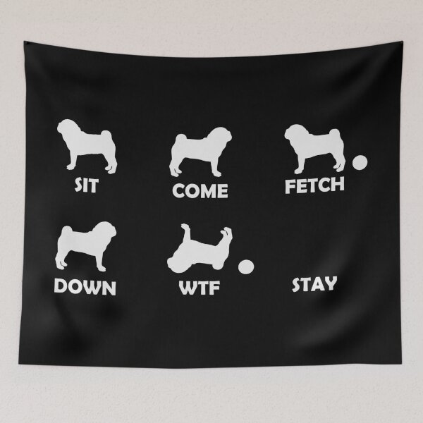 Item preview, Pug Training Funny Dog Lovers designed and sold by The Fit.