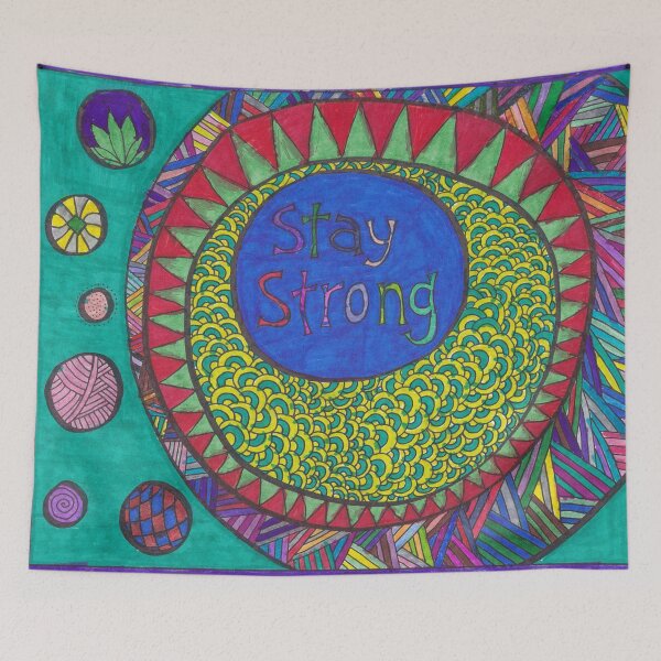 Item preview, Stay Strong designed and sold by Arabella’s Wonderful Life.