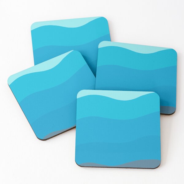 Item preview, Calm waves blue tones  designed and sold by Erick  Tezó.