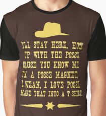 I Love Posse Graphic T-Shirt