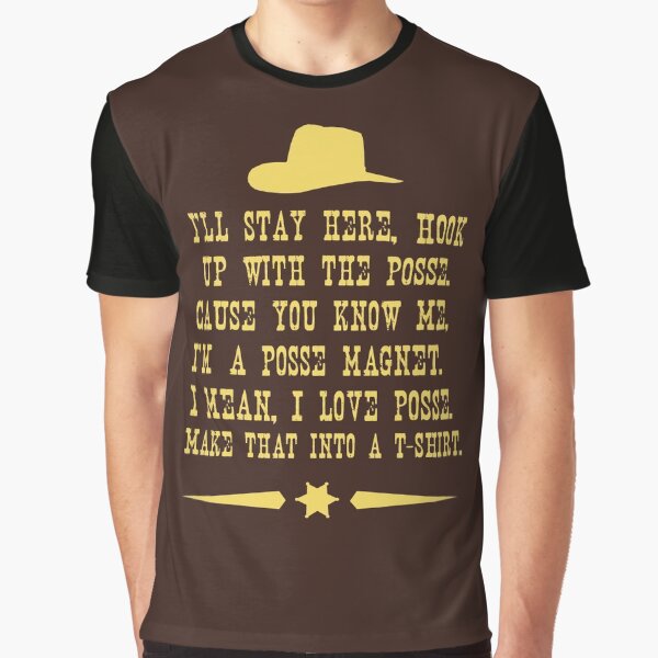 I Love Posse Graphic T-Shirt
