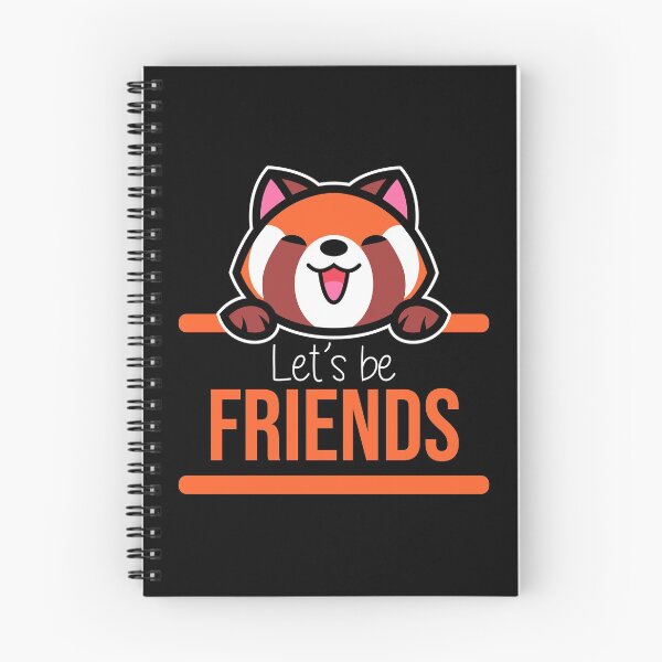 Item preview, Let's Be Friends with Red Pandas designed and sold by Cute  Pawz.