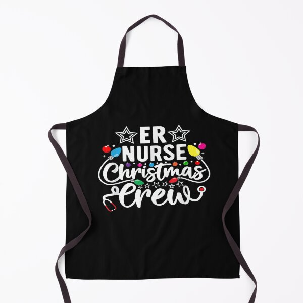 Item preview, ER Nurse Christmas Crew Emergency Room ICU Nursing Squad T-Shirt designed and sold by Trendy Shirt.