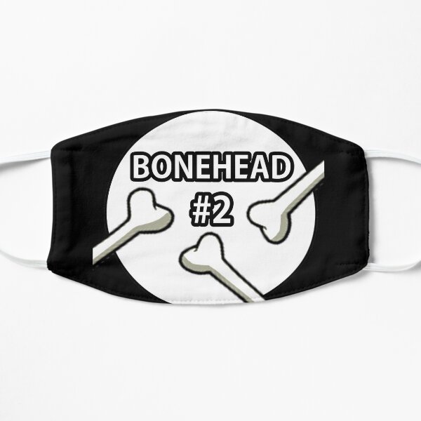 Bonehead #2 Design Flat Mask