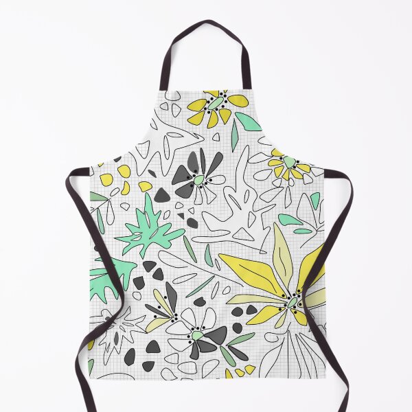 Item preview, Retro flower pattern 2 designed and sold by fuzzyfox.
