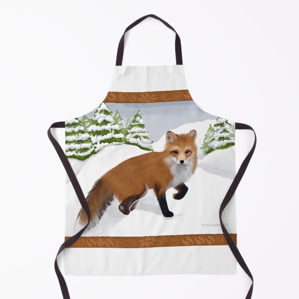 Item preview, Red Fox in Winter designed and sold by MamaODea.