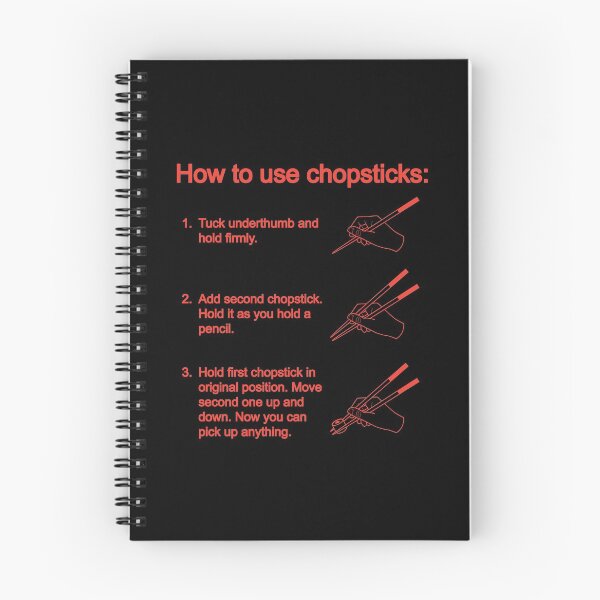 Item preview, How to use chopsticks designed and sold by Art by s2ray.