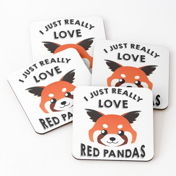 Item preview, I Just Really Love Red Pandas designed and sold by Cute  Pawz.
