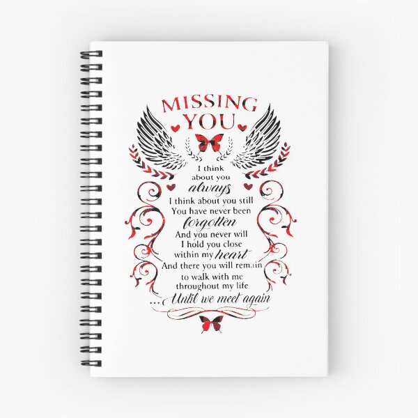 Item preview, Missing you i think about you always  designed and sold by EllasWoods.