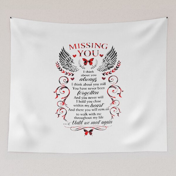 Item preview, Missing you i think about you always  designed and sold by EllasWoods.