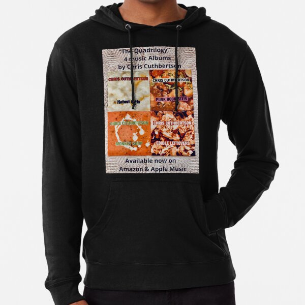 22nd Unique T-Shirt design by British Singer/Songwriter Chris Cuthbertson Lightweight Hoodie