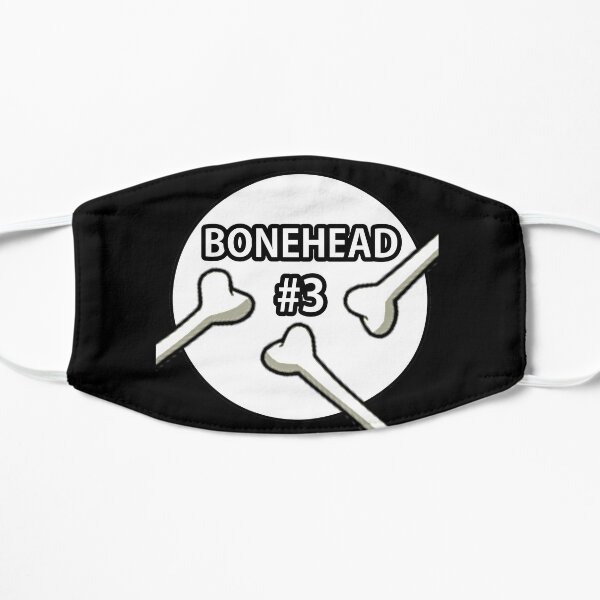 Bonehead #3 Design Flat Mask