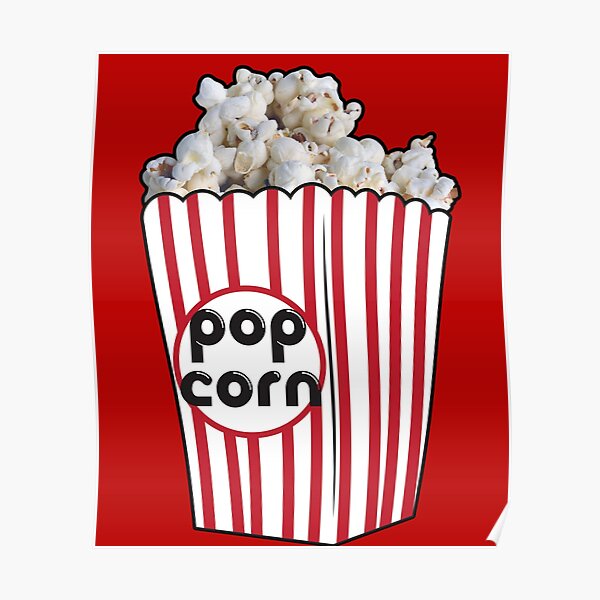 Copy of POPCORN - Cartoon Popcorn Bag Copy of POPCORN - Cartoon Popcorn Bag
