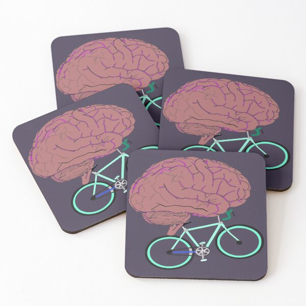 Item preview, Brain On A Bike- Abstract designed and sold by J Bigglesworth.