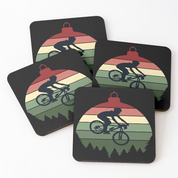 Artikelvorschau, Weihnachtsbaumschmuck - Mountainbiker entworfen und verkauft von HeatherPore.