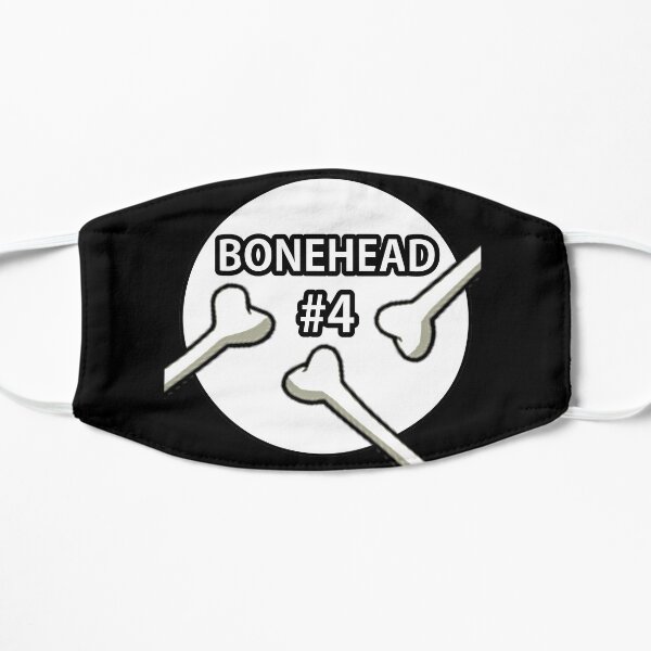 Bonehead #4 Design Flat Mask