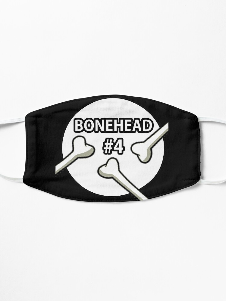 Alternate view of Bonehead #4 Design  Mask