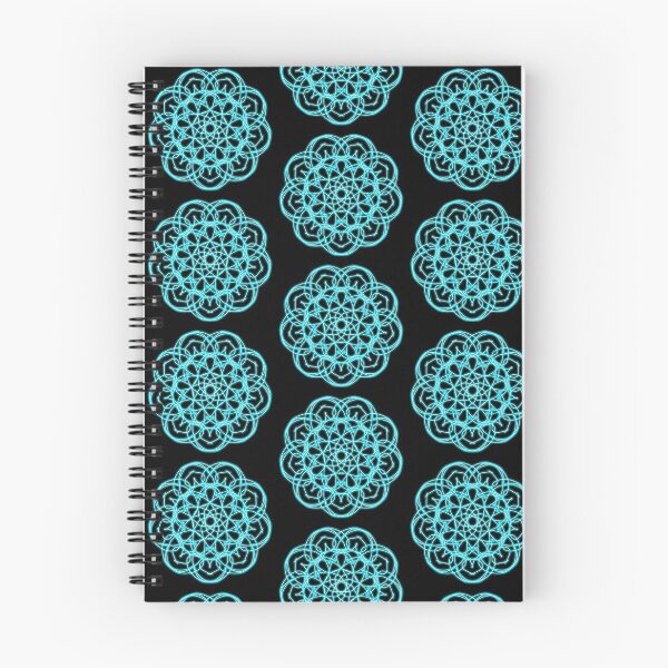 Item preview, Neon Cyan Mandala designed and sold by MyImaginations9.